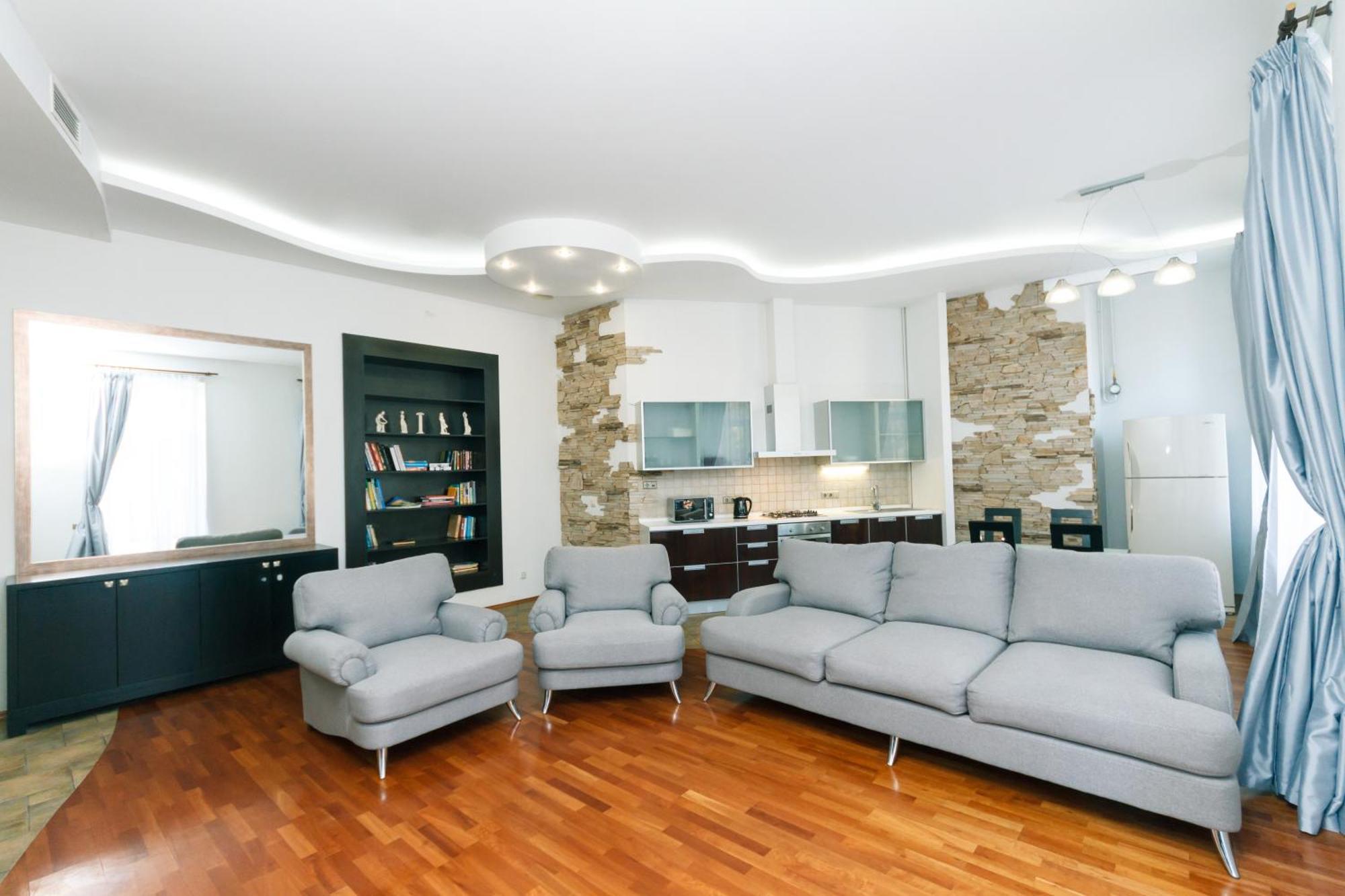 Апартаменты Lux Near Maidan, Khreschutyk 3Br Киев Экстерьер фото